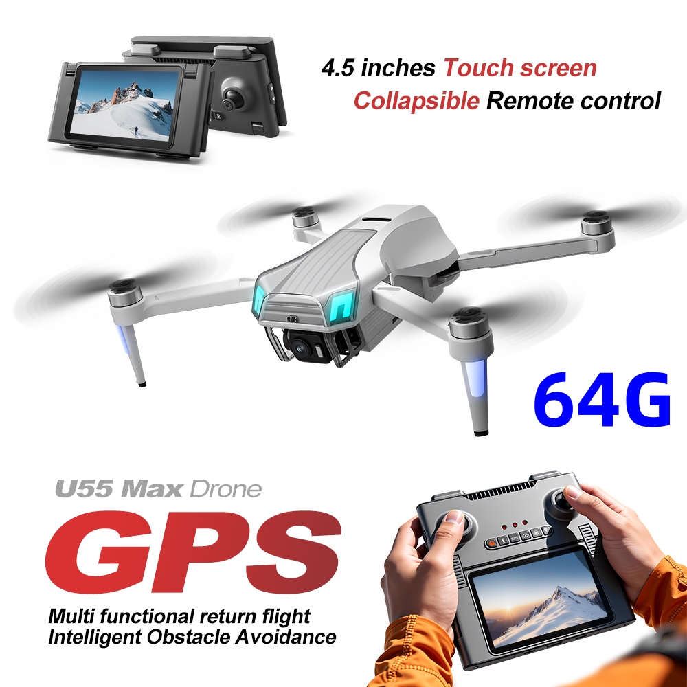 NCZOBOE U55 Profesional GPS Dr - Drone Gimbal 2 Axis recension och pris