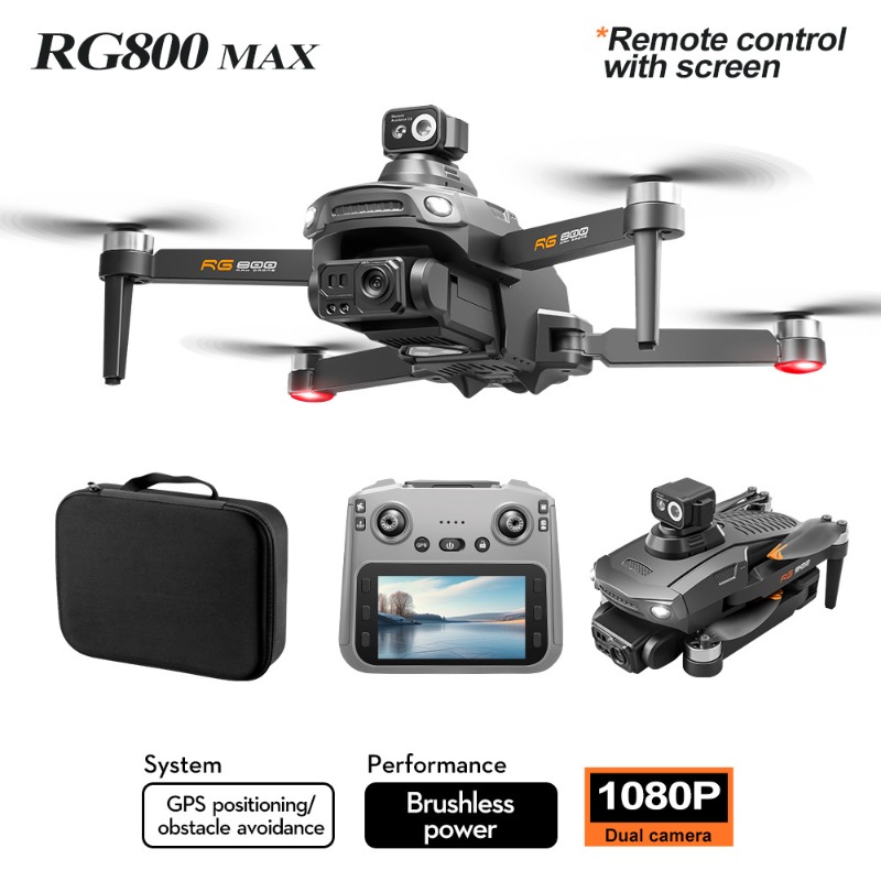 NEW RG800 MAX Drone 1080P HD C - Drone Gimbal 2 Axis recension och pris